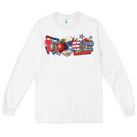 White American teacher Long Sleeve Tee - Zillion Design Studio