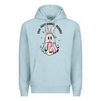 Blue Mist egg ceptionally boujee Premium Hoodie - MaliasSmallBusiness
