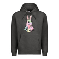 Charcoal Heather egg ceptionally boujee Premium Hoodie - MaliasSmallBusiness