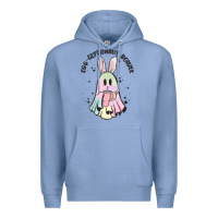Colony Blue egg ceptionally boujee Premium Hoodie - MaliasSmallBusiness