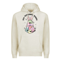 Oatmeal Heather egg ceptionally boujee Premium Hoodie - MaliasSmallBusiness