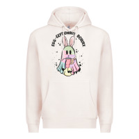 Pale Pink egg ceptionally boujee Premium Hoodie - MaliasSmallBusiness