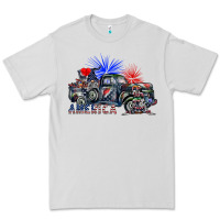 Dove Grey america Premium Tee - SublimationCraftShop