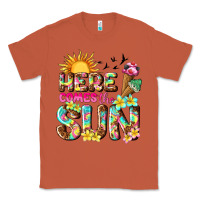 Copper here comes the sun Classic Tee - texasbilliewilder