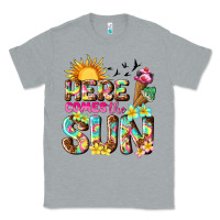 Heather Grey here comes the sun Classic Tee - texasbilliewilder