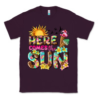 Plum here comes the sun Classic Tee - texasbilliewilder