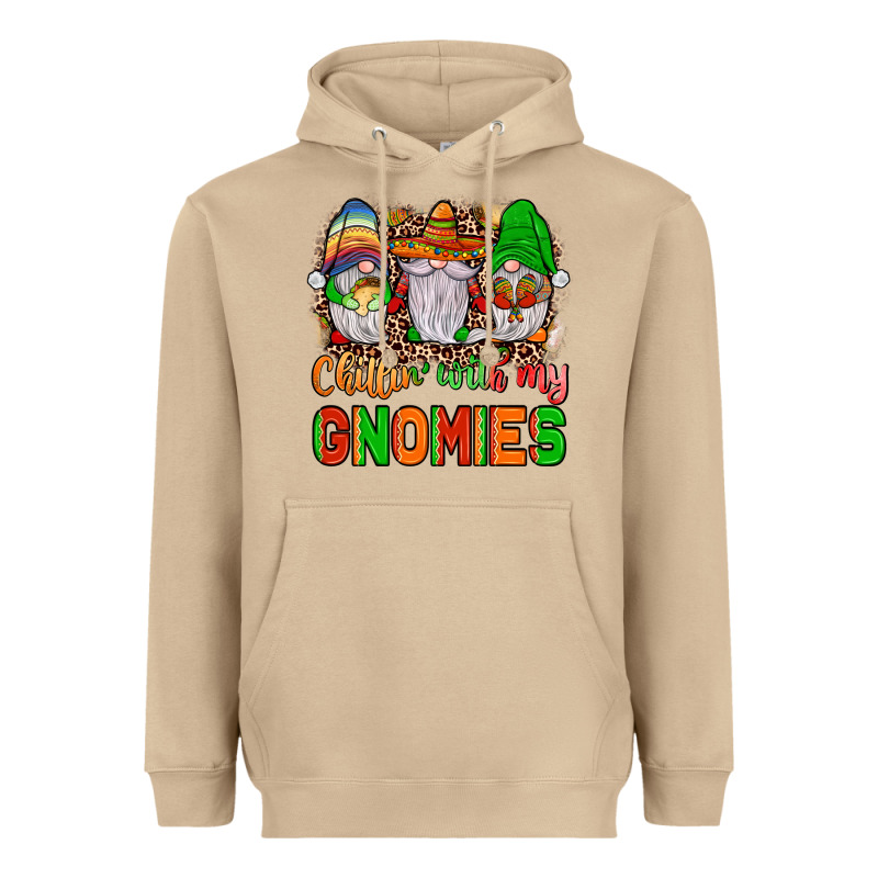 Mexico Chillin' With My Gnomies Heavyweight Hoodie by JahusDesignShop | Teevron