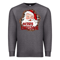 Charcoal Heather merry christmas santa Premium Sweatshirt - JahusDesignShop