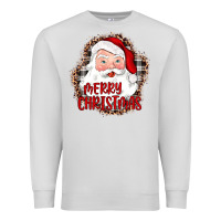 Dove Grey merry christmas santa Premium Sweatshirt - JahusDesignShop