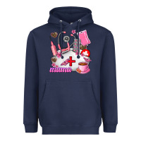 Navy Mama Heavyweight Hoodie - AdoDesignShop
