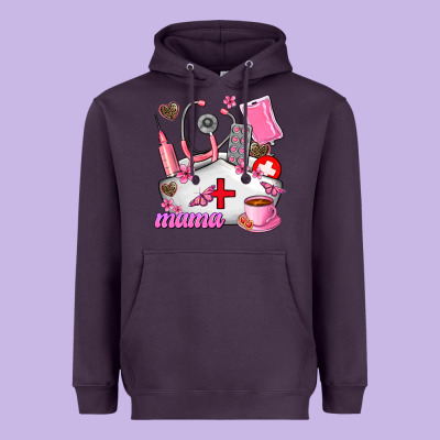 Mama Heavyweight Hoodie Designed By Adodesignshop
