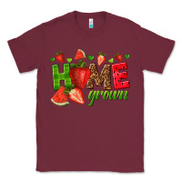 Burgundy home grown Classic Tee - texasbilliewilder