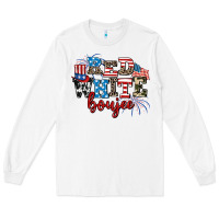 White Red whıte boujee Long Sleeve Tee - AdoDesignShop