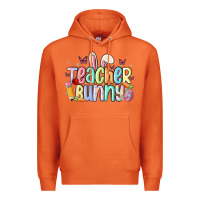 Carrot teacher bunny Premium Hoodie - MaliasSmallBusiness