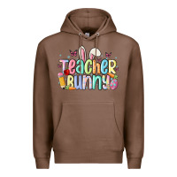 Chestnut teacher bunny Premium Hoodie - MaliasSmallBusiness