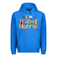True Royal teacher bunny Premium Hoodie - MaliasSmallBusiness