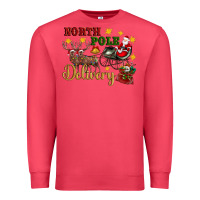Cardinal North Pole Delivery Santa Sleigh Premium Sweatshirt - Artiststas