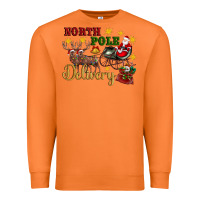 Carrot North Pole Delivery Santa Sleigh Premium Sweatshirt - Artiststas