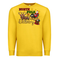 Lemon North Pole Delivery Santa Sleigh Premium Sweatshirt - Artiststas