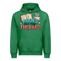 Emerald books are my therapy Urban Hoodie - MaliasSmallBusiness