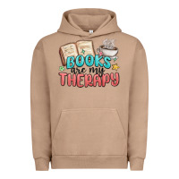Pigment Burro books are my therapy Urban Hoodie - MaliasSmallBusiness