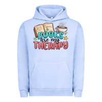 Pigment Grape Ice books are my therapy Urban Hoodie - MaliasSmallBusiness