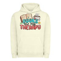 Books Are My Therapy Urban Hoodie | Teevron