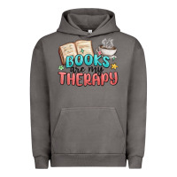 Pigment Tornado books are my therapy Urban Hoodie - MaliasSmallBusiness