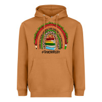 Meerkat Christmas Teacherlife rainbow Heavyweight Hoodie - JahusDesignShop