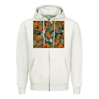 Oatmeal Heather fall cowhide highland cow tumbler Zipper Hoodie - RanaPortraitStore