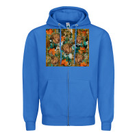 True Royal fall cowhide highland cow tumbler Zipper Hoodie - RanaPortraitStore