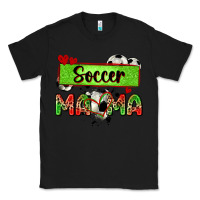 Black soccer mama with leopard Classic Tee - Zillion Design Studio