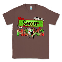 Chestnut soccer mama with leopard Classic Tee - Zillion Design Studio