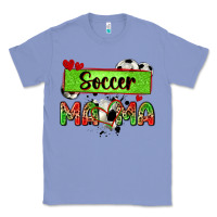 Colony Blue soccer mama with leopard Classic Tee - Zillion Design Studio