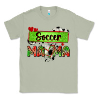 Matcha soccer mama with leopard Classic Tee - Zillion Design Studio