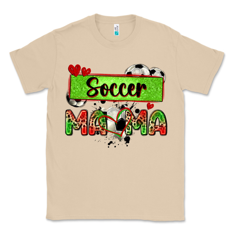 Soccer Mama With Leopard Classic Tee by Zillion Design Studio | Teevron