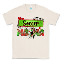 Natural soccer mama with leopard Classic Tee - Zillion Design Studio