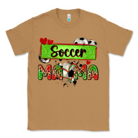 Toasted Coconut soccer mama with leopard Classic Tee - Zillion Design Studio