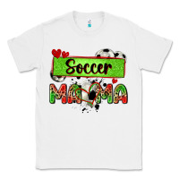 White soccer mama with leopard Classic Tee - Zillion Design Studio