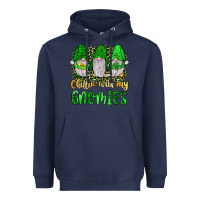 Navy st patrick s chillin with my gnomies Heavyweight Hoodie - JahusDesignShop