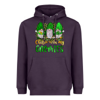 Plum st patrick s chillin with my gnomies Heavyweight Hoodie - JahusDesignShop