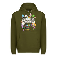 Army Green easter gamer Premium Hoodie - MaliasSmallBusiness