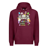 Burgundy easter gamer Premium Hoodie - MaliasSmallBusiness