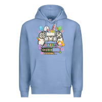 Colony Blue easter gamer Premium Hoodie - MaliasSmallBusiness