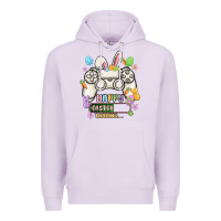 Lilac easter gamer Premium Hoodie - MaliasSmallBusiness