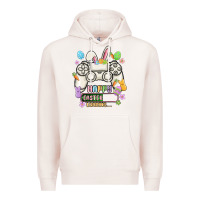 Pale Pink easter gamer Premium Hoodie - MaliasSmallBusiness