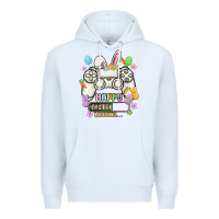 White easter gamer Premium Hoodie - MaliasSmallBusiness