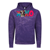 Cloud Purple xoxo holstein cow Vintage Hoodie - AdoDesignShop