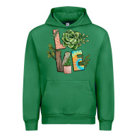 Emerald plant love Urban Hoodie - NancyCooperArtShop