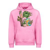 Fuchsia Pink plant love Urban Hoodie - NancyCooperArtShop